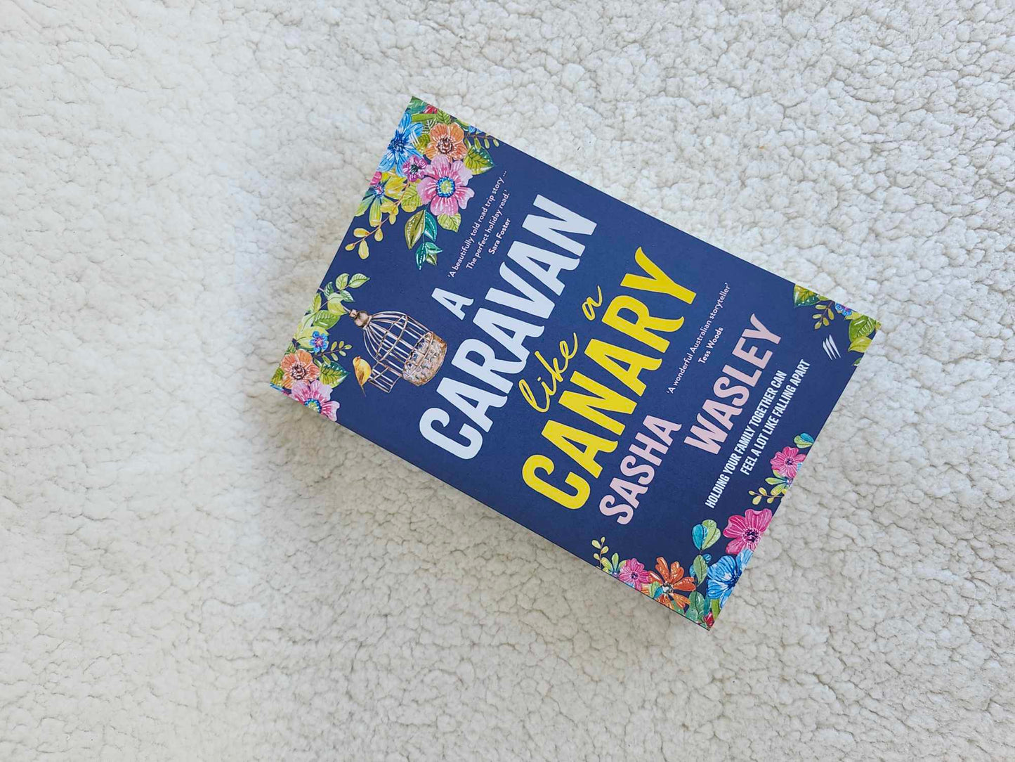 Signed copy: A Caravan Like a Canary by Sasha Wasley
