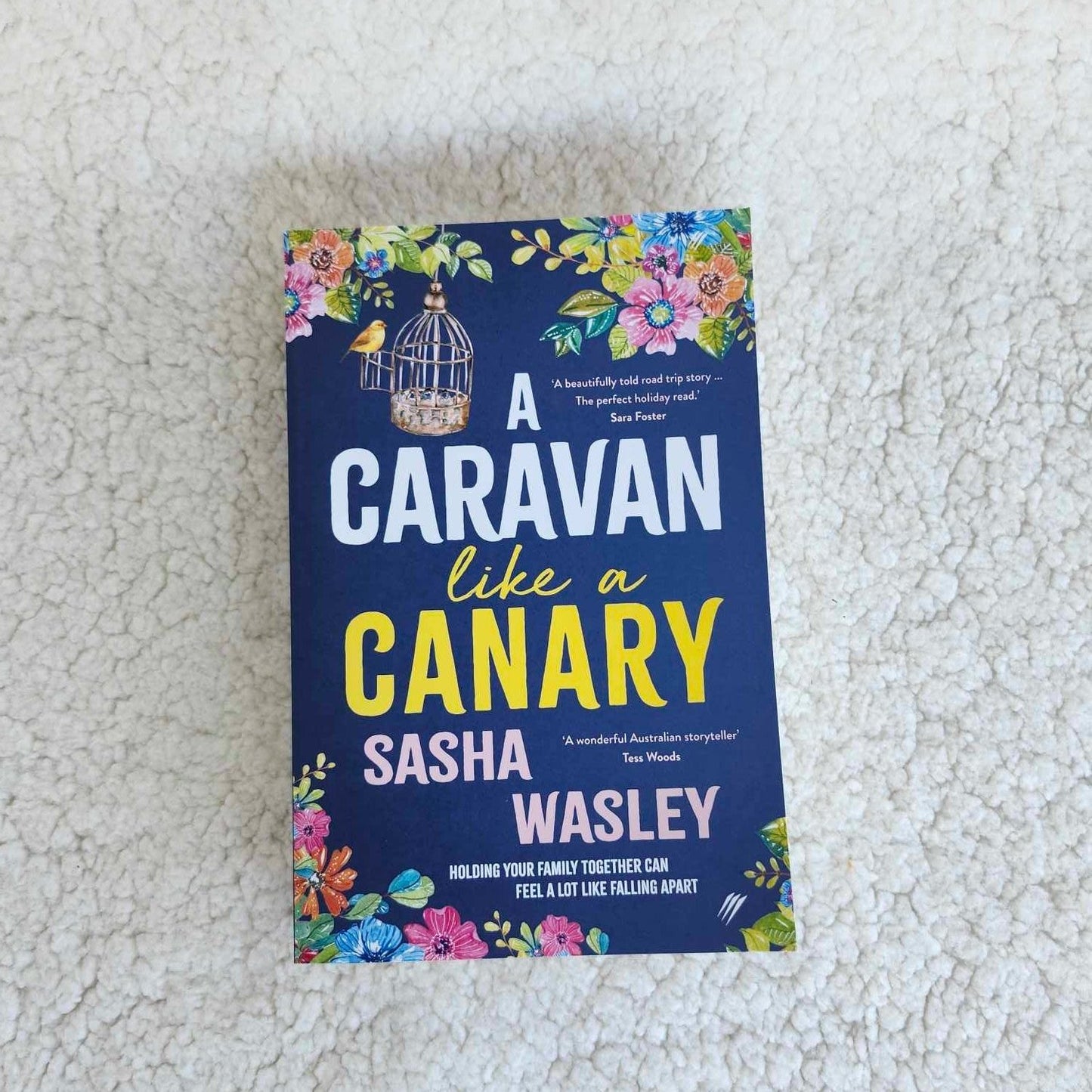 Signed copy: A Caravan Like a Canary by Sasha Wasley