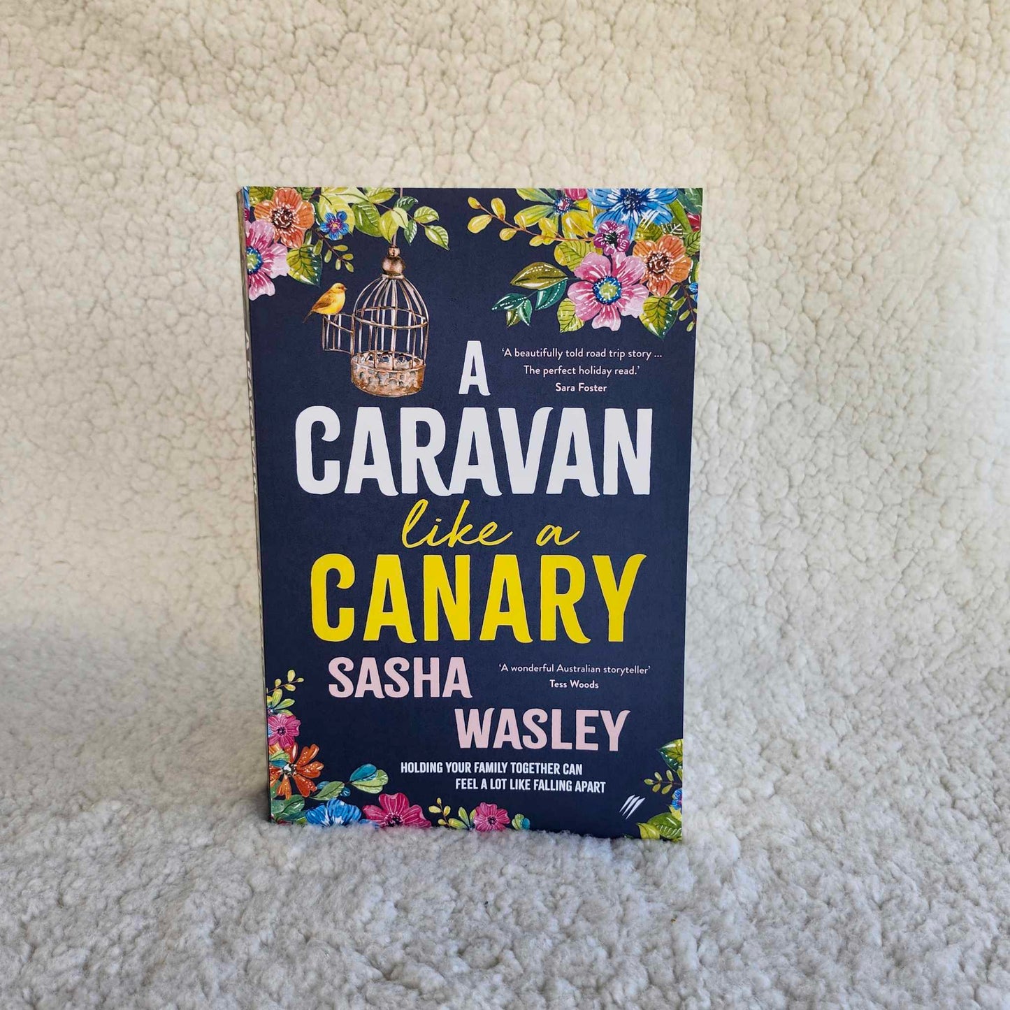 Signed copy: A Caravan Like a Canary by Sasha Wasley
