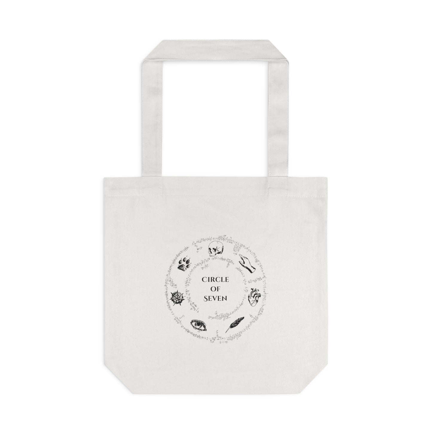 Necromancer Circle of Seven Cotton Tote Bag