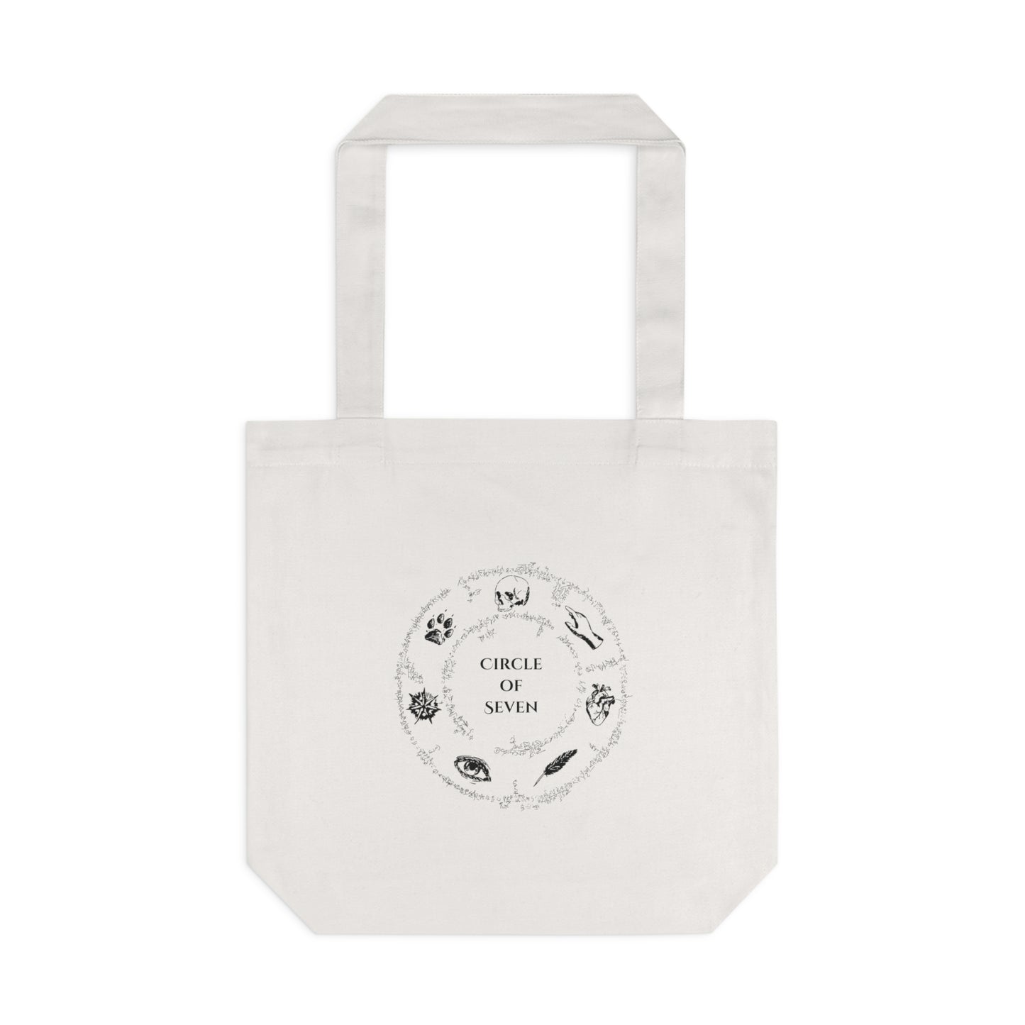 Scribe Circle of Seven Cotton Tote Bag