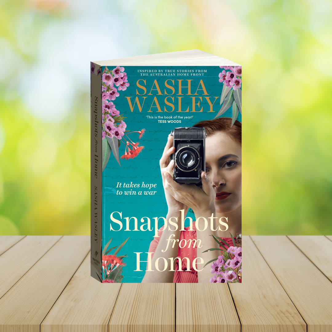 Signed copy: Snapshots from Home by Sasha Wasley