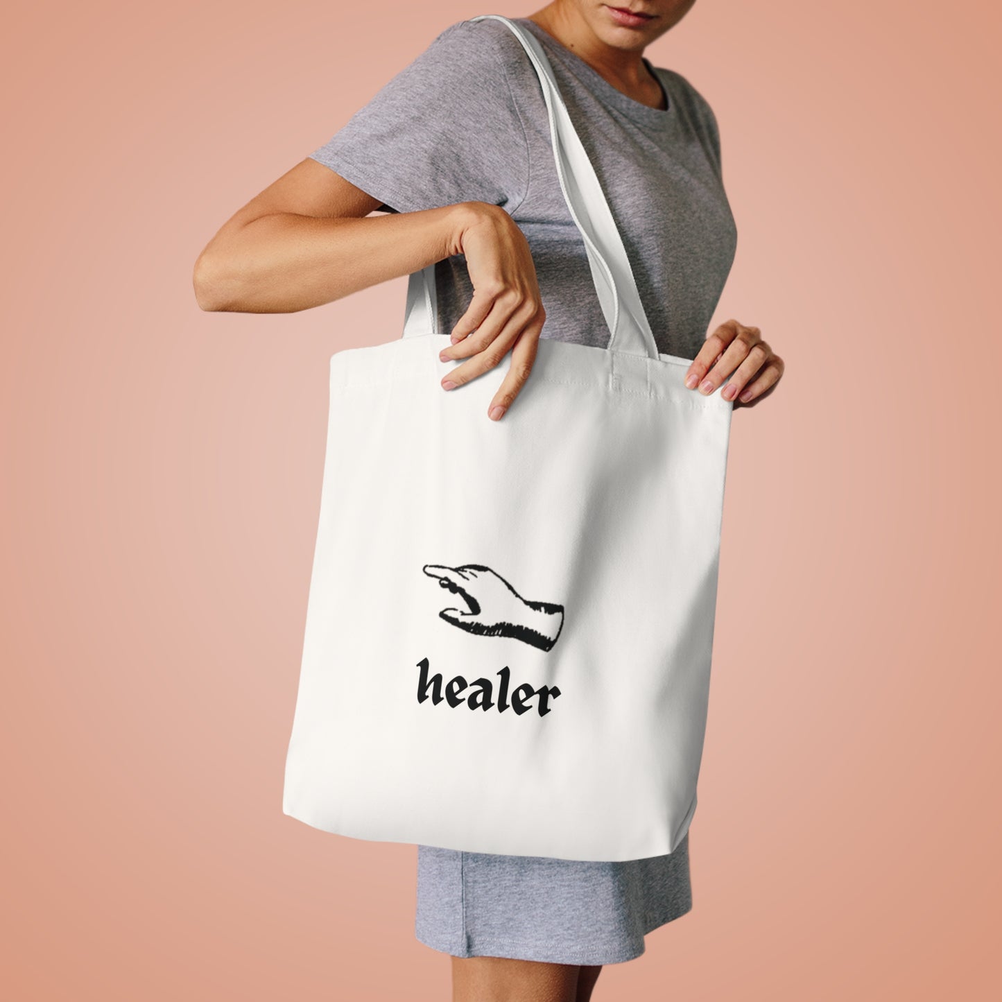 Healer Circle of Seven Cotton Tote Bag